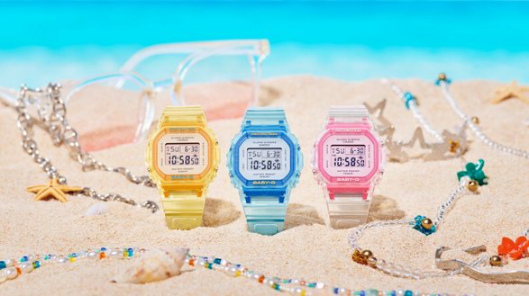 色彩是夏天的入場(chǎng)券！BABY-G Summer Jelly Colors系列清新登場(chǎng)