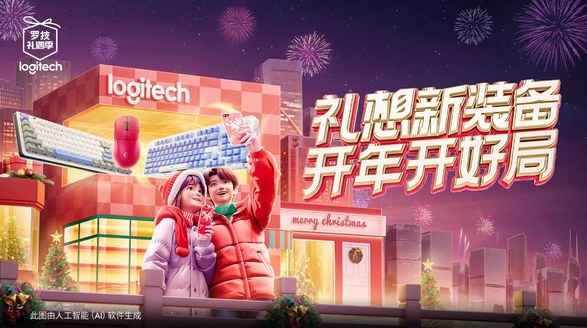 羅技禮遇季 | 雙旦送好禮，開年開好局！