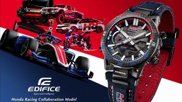腕上的速度與激情！CASIO EDIFICE | HONDA HRC全新聯(lián)名發(fā)布！