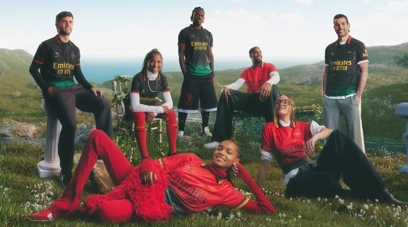 PUMA、AC米蘭攜手OFF-WHITE?發布全新聯名戰袍致敬團結與進步