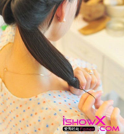 溫柔如水 韓系優雅盤發DIY