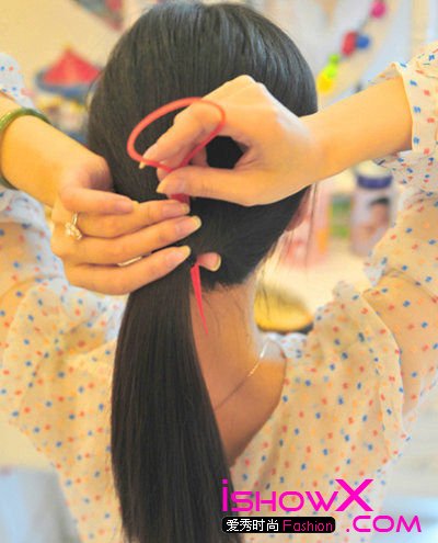 溫柔如水 韓系優雅盤發DIY