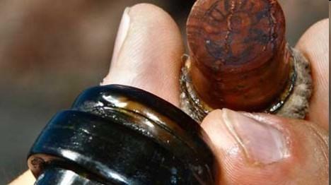 200年前的香檳，味道自然與眾不同。圖片來源：環球網。