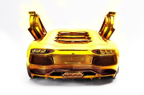 蘭博基尼LP700-4黃金版模型售價350萬歐元