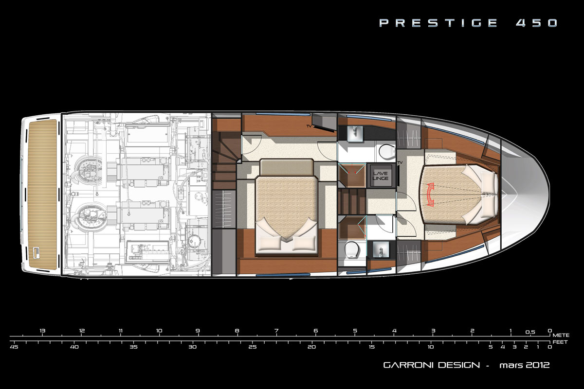 Jeanneau亞諾品牌將于2013年春發布Prestige 450S游艇