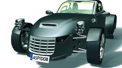 Aspid Sportscar雙座祼露車輪風格的敞篷跑車