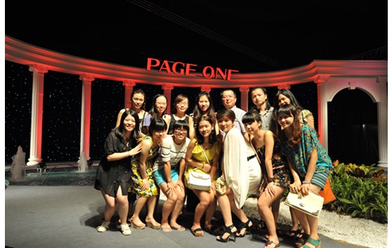 PAGE ONE2013春夏時尚發布會華麗登場