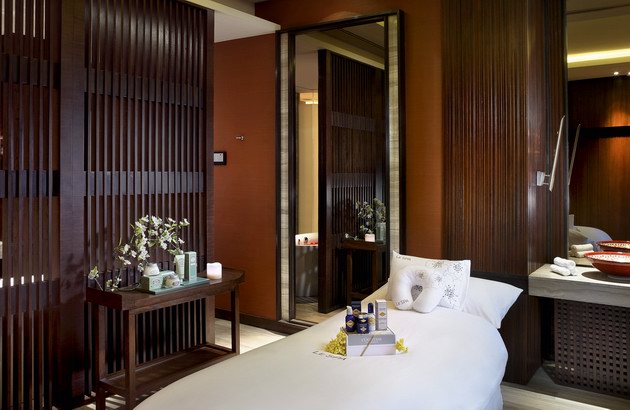 Sofitel Bangkok Sukhumvit曼谷索菲特酒店的Le Spa with L’Occitane 豪華水療中心
