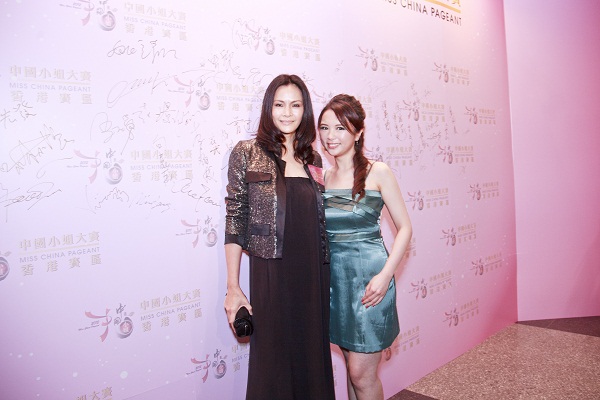 香港名模馬詩慧女士優雅現身，亦是當晚大賽的評判之一