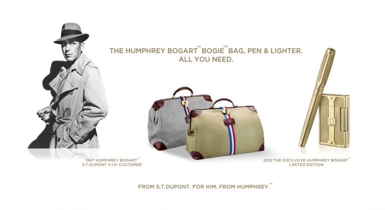 獨一無二  S.T.DUPONT（法國都彭）Humphrey Bogart™，Bogie™手袋、書寫工具及打火機