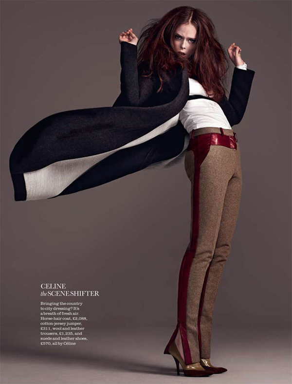 Coco Rocha 《Elle》UK 2011年8月號(hào)