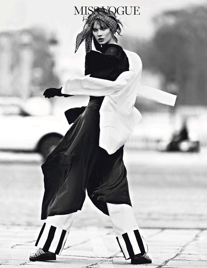Karlie Kloss《Vogue》法國版2013年3月號