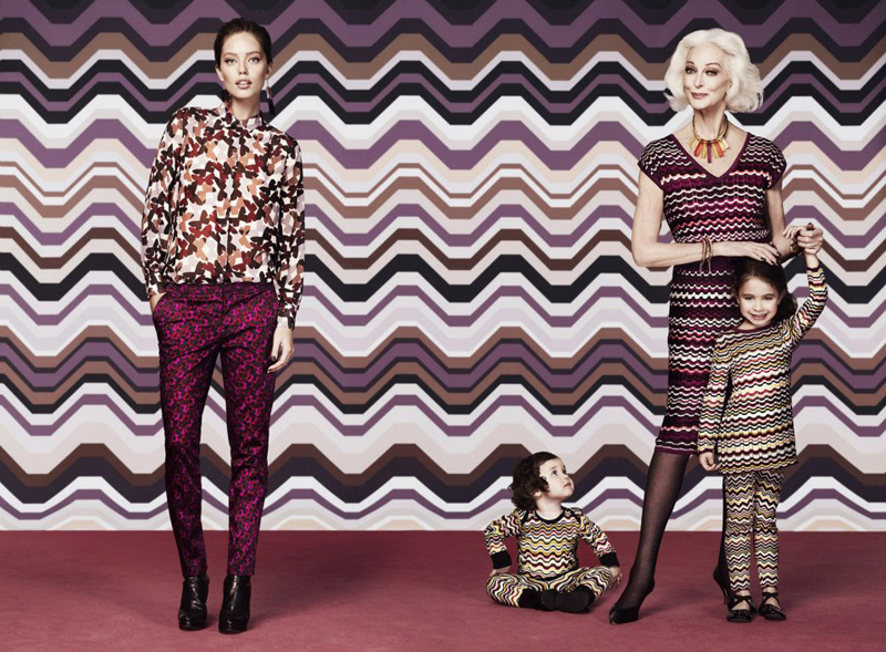 Lindex Missoni 2012秋冬系列廣告大片