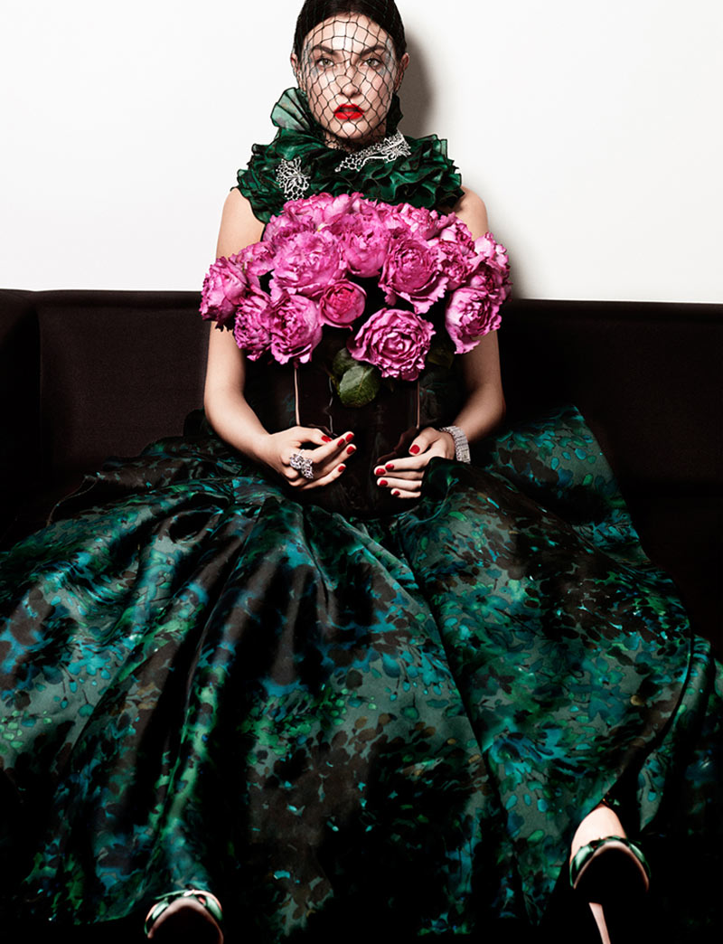 Jacquelyn Jablonski《Vogue》俄版2012年10月號