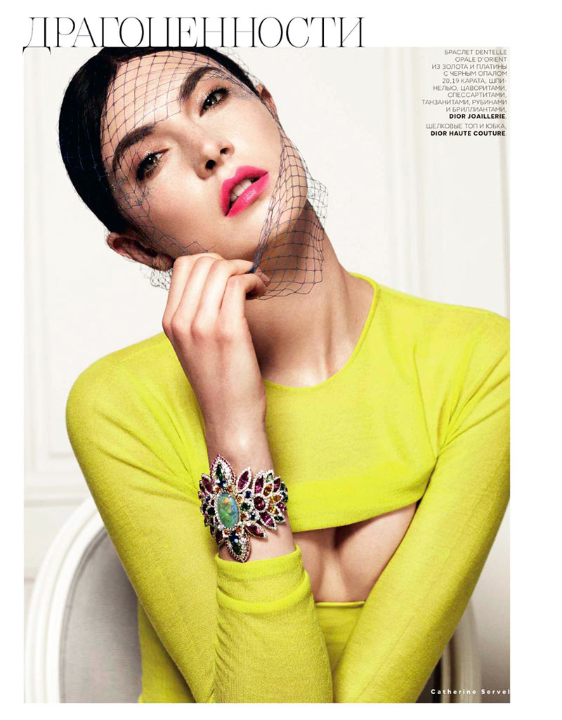 Jacquelyn Jablonski《Vogue》俄版2012年10月號(hào)