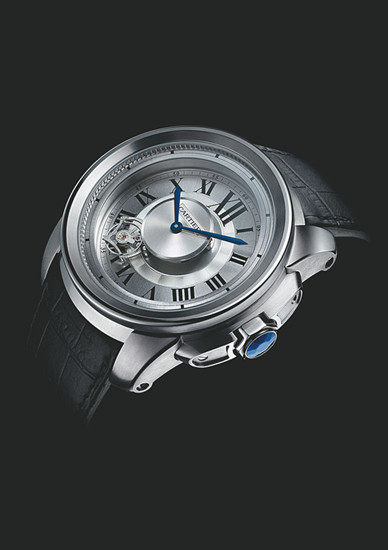 Calibre de Cartier Astrotourbillon天體運轉式陀飛輪手表