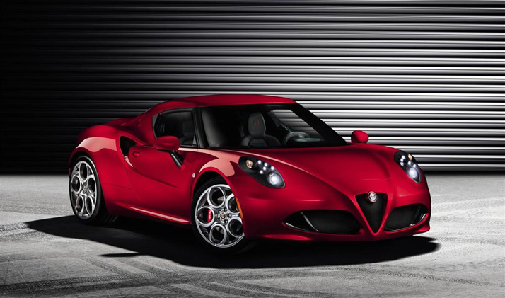 Alfa Romeo 全新4C量產版官方圖片發布