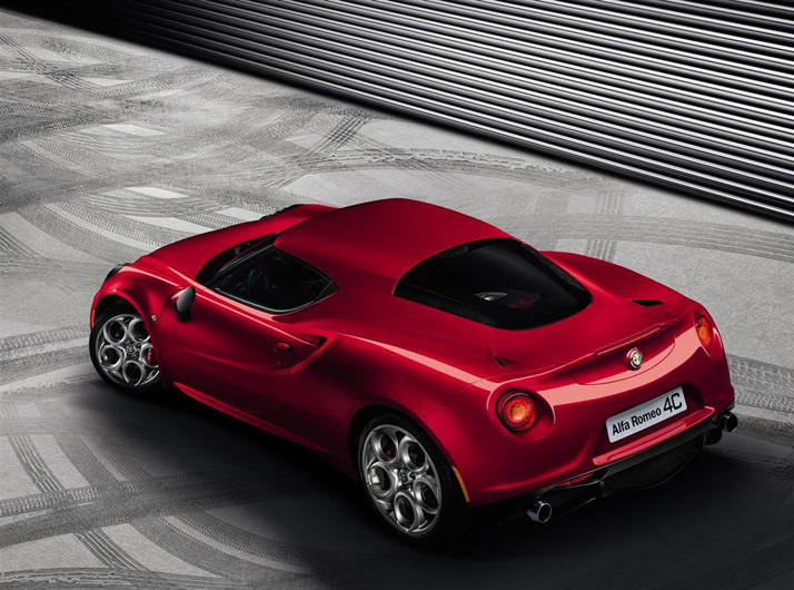Alfa Romeo 全新4C量產版官方圖片發布