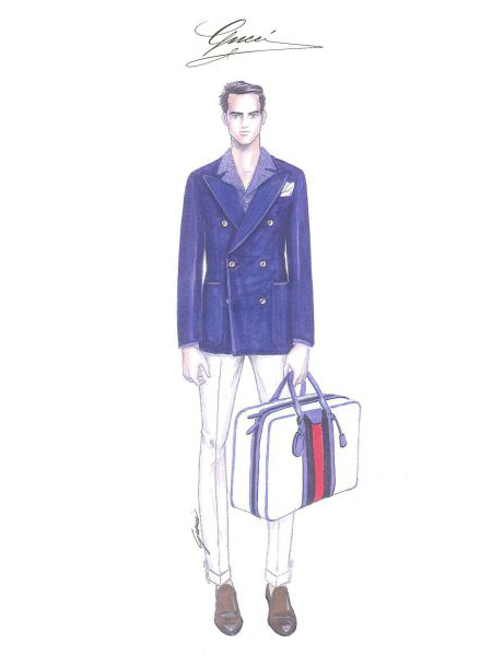 古馳攜手Lapo Elkann 推出合作設計作品