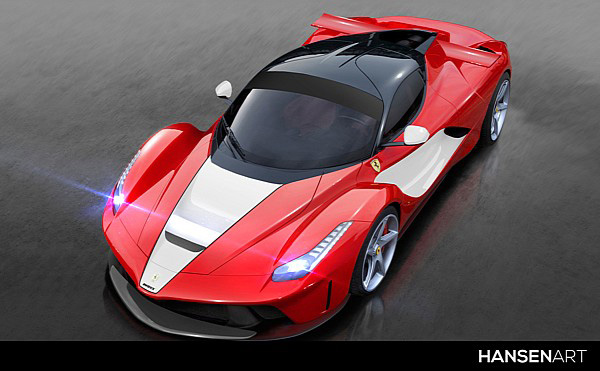 法拉利賽道版「LaFerrari EVOXX」設計圖發布