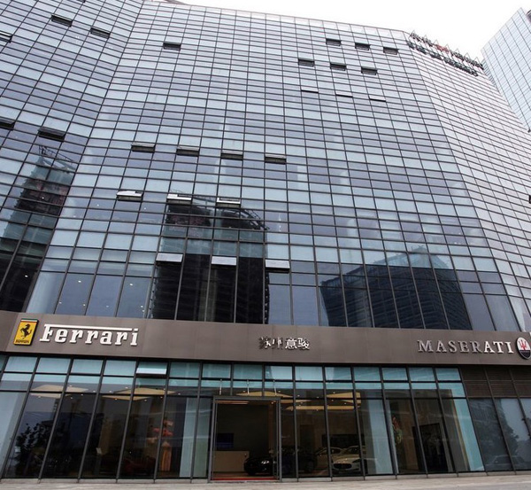法拉利瑪莎拉蒂國內最大展廳蘇州盛大開業