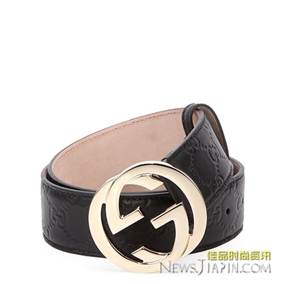 GUCCI 雙G logo男士腰帶 ￥3050