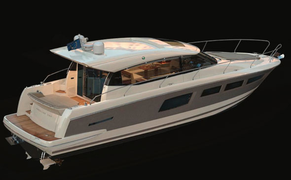 亞諾Jeanneau游艇新型號PRESTIGE 550S:海上“掀背跑車”理念再一次被PRESTIGE成功運用