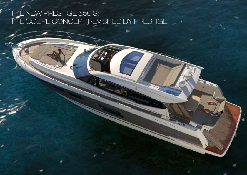 JEANNEAU（亞諾）PRESTIGE 550 新型號豪華動力艇