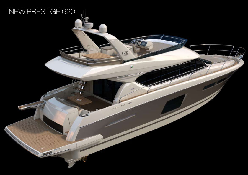 JEANNEAU（亞諾）PRESTIGE 620 新型號豪華動力艇